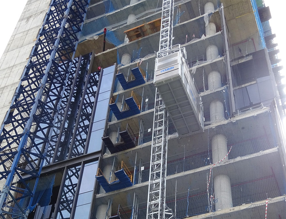 ALBA PMH työmaahissi isolla kantokyvyllä