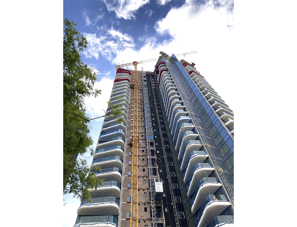 turvallinen rakennushissi korkeisiin kohteisiin