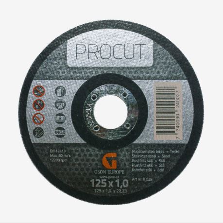 Katkaisulaikka Procut 125x1,0x22,23 mm