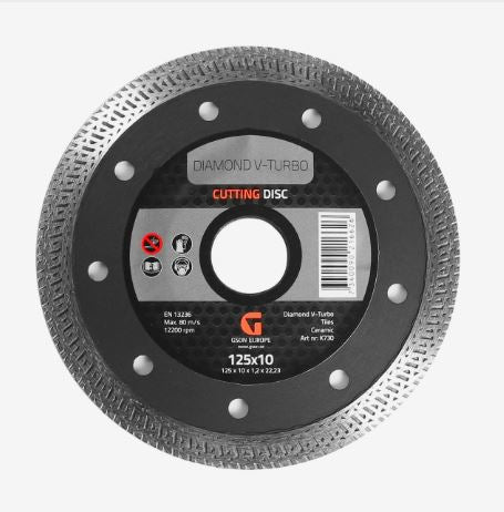 TIMANTTILAIKKA V-TURBO 125X10X1,2X22,23