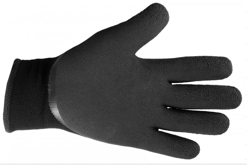 Winter Grip Latex Työkäsine, Nylon musta