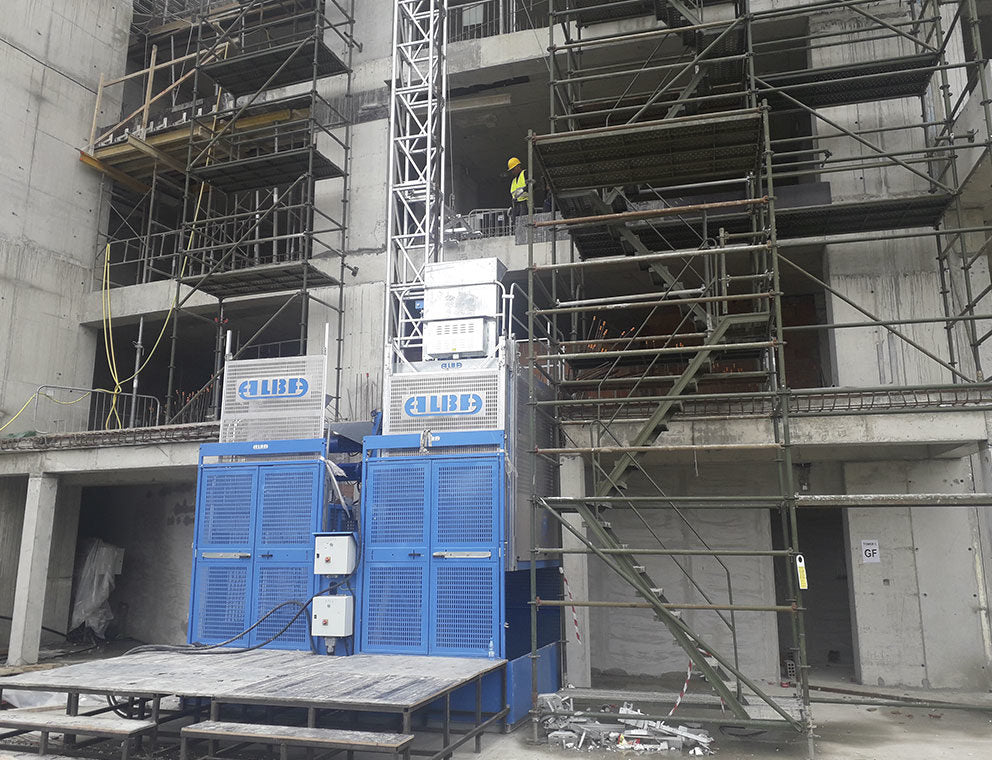 ALBA kaksikorinen henkilöavarahissi