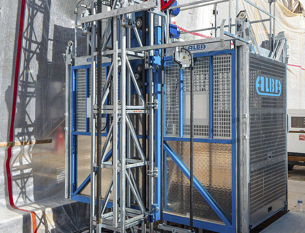 Lähikuva ALBA hissikori